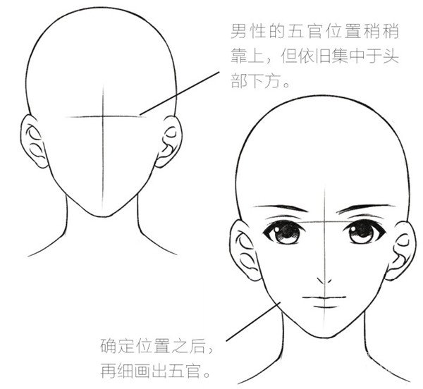 水彩 五官比例